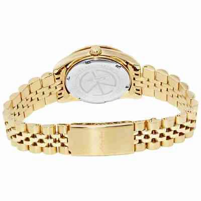 Pre-owned Mathey-tissot Mathey Iii Quartz Crystal Gold Dial Ladies Watch D810pdi