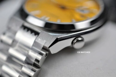 Pre-owned Citizen Automatic Sapphire Glass Mens Watch Nj0150-81z