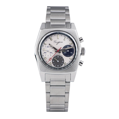 Pre-owned Sugess S419gsbs Swan Neck X Domed Sapphire Chrono Mechanical Watch Seagull 1963