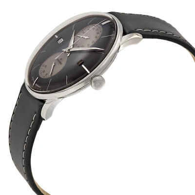 Pre-owned Junghans Automatic Sunray Anthracite Grey Dial Men's Watch 027/4567.01