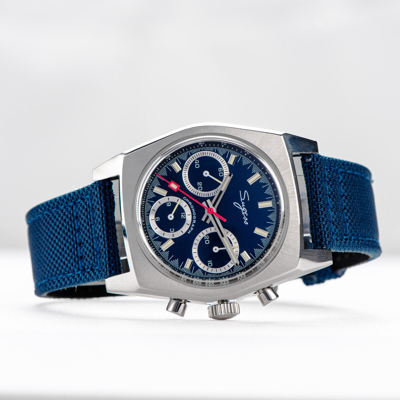 Pre-owned Sugess S419gse Swan Neck X Domed Sapphire Chrono Mechanical Watch Seagull 1963