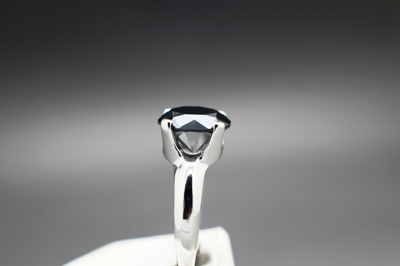 Pre-owned Black Diamond 2.75cts 9.15mm Real  Treated Ring & $1575 Appraised Retail Value In Fancy Black