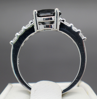 Pre-owned Black Diamond 1.60 To 2.30cts Real  Enhance Engagement Ring Aaa Grade $1200 Value In Fancy Color