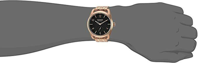 Pre-owned Nixon Men's A9501932 C39 Ss Analog Display Swiss Quartz Rose Gold Watch
