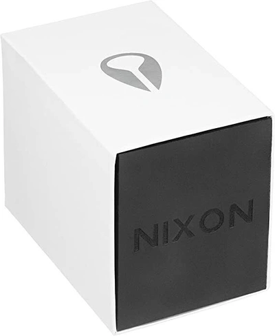Pre-owned Nixon Men's A950001 C39 Ss Analog Display Swiss Quartz Black Watch