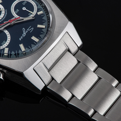 Pre-owned Sugess S419gses Swan Neck X Domed Sapphire Chrono Mechanical Watch Seagull 1963