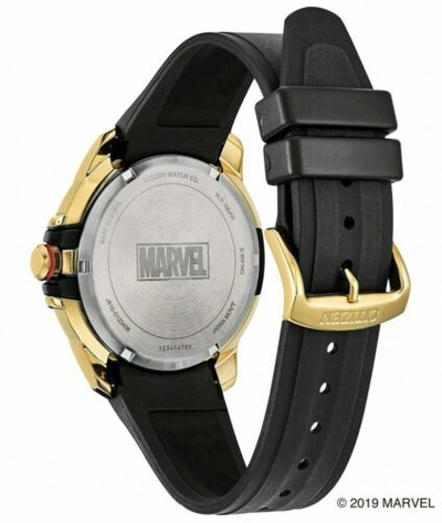Pre-owned Citizen 2019  Watch "the Avengers Model" Original Box Aw1155-03w Men's Black