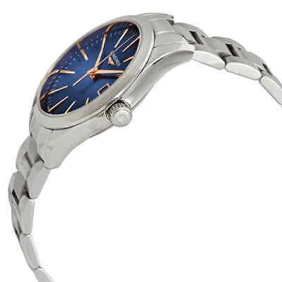 Pre-owned Longines Conquest Classic Quartz Blue Dial Ladies Watch L23864926