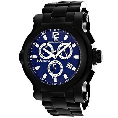 Pre-owned Oceanaut Men's Baccara Xl Blue Dial Watch - Oc0829