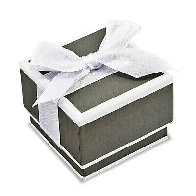 Pre-owned Superdealsforeverything Real 14kt White Gold .8mm Box With Spring Ring Clasp Chain; 18 Inch