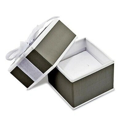 Pre-owned Superdealsforeverything Real 14kt White Gold .8mm Box With Spring Ring Clasp Chain; 18 Inch