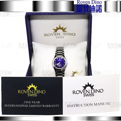 Pre-owned Roven Dino Capri 2019lpp01 Swiss Movement Womens Watch