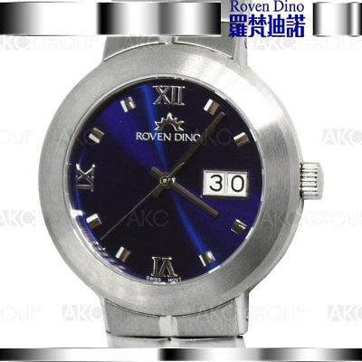 Pre-owned Roven Dino San Marco 2020mss11 Swiss Movement Mens Watch