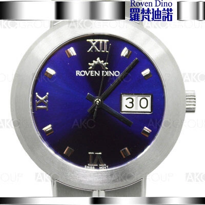 Pre-owned Roven Dino San Marco 2020mss11 Swiss Movement Mens Watch