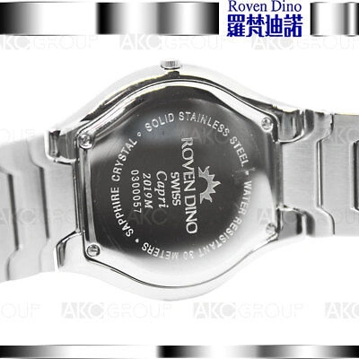 Pre-owned Roven Dino Capri 2019mss01 Swiss Movement Mens Watch
