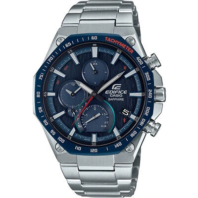 Pre-owned Casio International Warranty Eqb-1100xydb-2ajf Edifice Chronograph Men's Watch