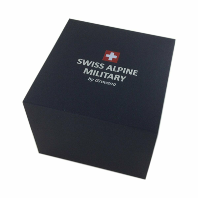 Pre-owned Swiss Military Swiss Alpine Military Men's Watch Analog Quartz 7040.1832sam Siikon