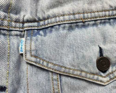 Pre-owned Levi's Men's M Xl Xxl  X The Simpsons Bart Lined Trucker Jean Denim Jacket In Blue