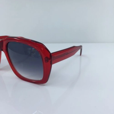 Pre-owned Goliath Ii Sunglasses Ultra  2 C. Translucent Red 62-20-150mm Holland In Grey Gradient