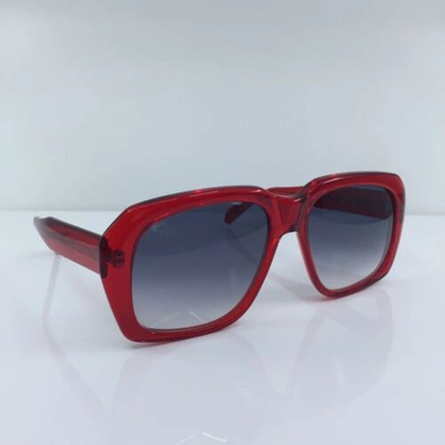 Pre-owned Goliath Ii Sunglasses Ultra  2 C. Translucent Red 62-20-150mm Holland In Grey Gradient