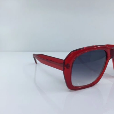 Pre-owned Goliath Ii Sunglasses Ultra  2 C. Translucent Red 62-20-150mm Holland In Grey Gradient