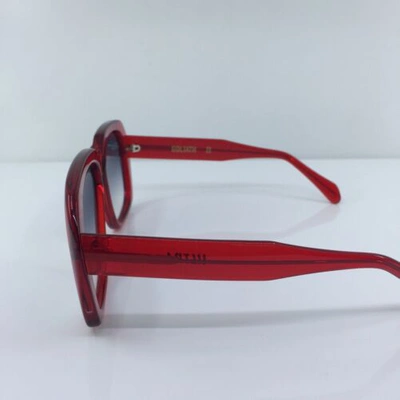 Pre-owned Goliath Ii Sunglasses Ultra  2 C. Translucent Red 62-20-150mm Holland In Grey Gradient