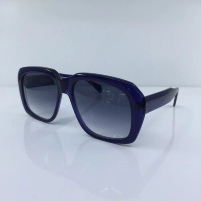 Pre-owned Goliath Ii Sunglasses Ultra  2 C. Navy Blue 62-20-150mm Holland In Grey Gradient