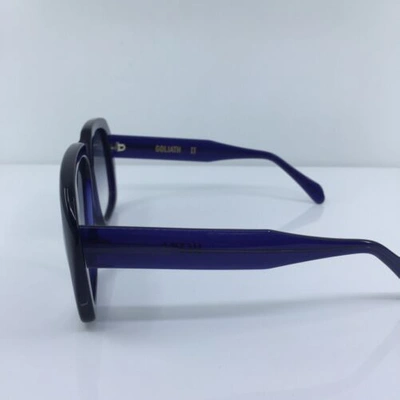 Pre-owned Goliath Ii Sunglasses Ultra  2 C. Navy Blue 62-20-150mm Holland In Grey Gradient