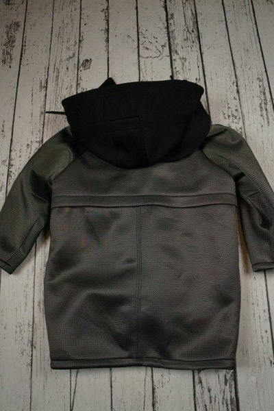 Pre-owned H&m Alexander Wang Jacket Parka Coat Scuba Us12 12 Eur42 42 Uk16 16 In Gray