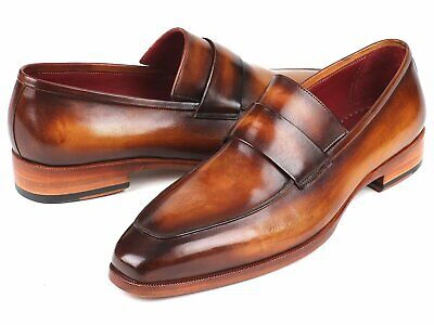 Pre-owned Paul Parkman Men's Loafers Brown Shoes (093-brw) Size 9.5-10 D(m) Us - Pp-093-br