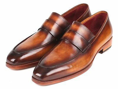 Pre-owned Paul Parkman Men's Loafers Brown Shoes (093-brw) Size 9.5-10 D(m) Us - Pp-093-br