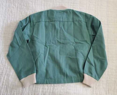 Pre-owned Levi's Vintage Clothing Lvc 1950s Rocket City Starburst Bomber  Jacket Xl B19 In Green
