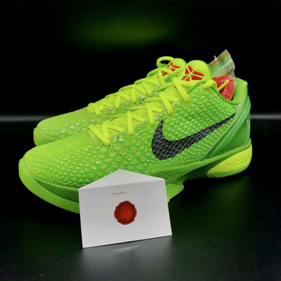 Nike Kobe 6 VI Protro Grinch CW2190-300 Release