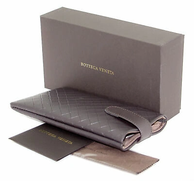 Pre-owned Bottega Veneta Square Sunglasses Bv1012s 005 Gold 60mm 1012 In Brown/burgundy