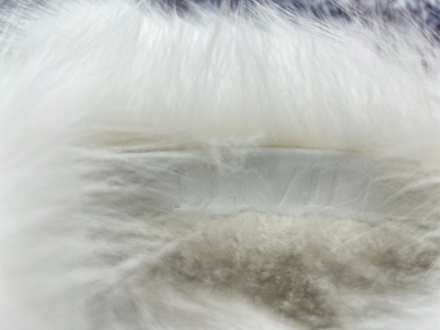 Pre-owned Litvin White Arctic Fox Fur Boots For Women Winter Fur Boots Mukluks