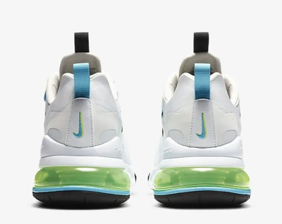 nike 270 white blue green