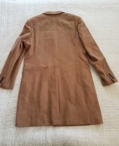 Pre-owned Jcrew J Crew Ludlow Topcoat In Italian Wool Cashmere W Thinsulate Dusty Cedar