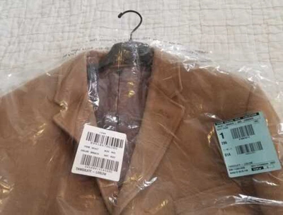 Pre-owned Jcrew J Crew Ludlow Topcoat In Italian Wool Cashmere W Thinsulate Dusty Cedar