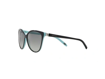 Pre-owned Tiffany & Co Tiffany Sunglasses Tf4089b 80553c Black Gray Gradient