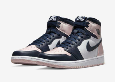 Pre-owned Jordan Nike Wmns Air  1 High Og Se Atmosphere Dd9335-641 Us Women In Multicolor