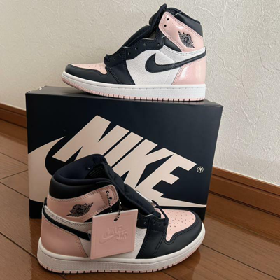 Pre-owned Jordan Nike Wmns Air  1 High Og Se Atmosphere Dd9335-641 Us Women In Multicolor