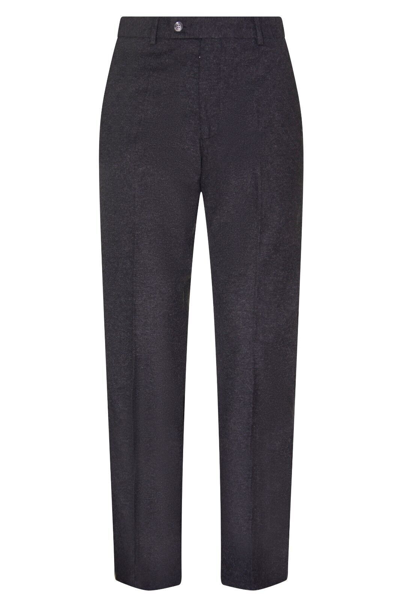 Pre-owned Tru Clothing Mens Black 3 Piece Tweed Wool Retro 1920s Suit Peaky Blinders Classic Tailored In Blue