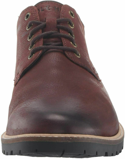 Pre-owned Cole Haan Nathan Plain Toe Men's Oxford Lace Up Casual Shoes C30634 Dark Tan 12m In Brown