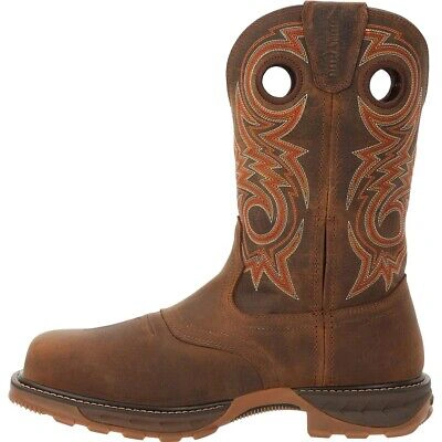 Pre-owned Durango Boot Durango Maverick Xp Composite Toe Waterproof Western Work Boot Ddb0365 In Brown