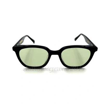 Pre-owned 2022 Sunglasses Lilit 01 (k) Black Frame Green Khaki Lenses In  Beige