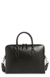 BURBERRY 'New London' Calfskin Leather Briefcase