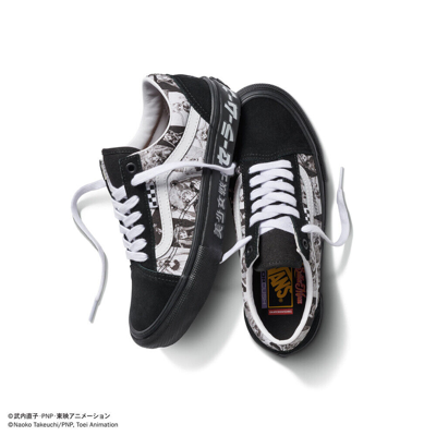 Pre-owned Vans X Sailor Moon Skate Old Skool Pretty Guardians Sailor Black Men's Size