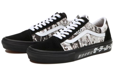 Pre-owned Vans X Sailor Moon Skate Old Skool Pretty Guardians Sailor Black Men's Size