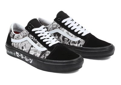 Pre-owned Vans X Sailor Moon Skate Old Skool Pretty Guardians Sailor Black Men's Size