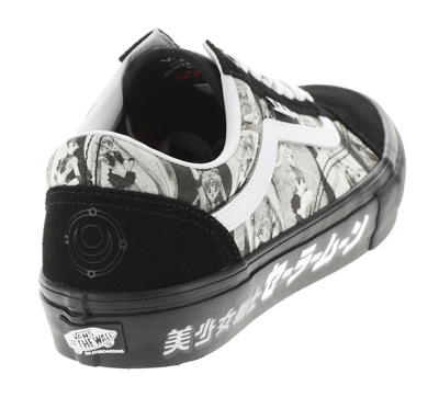 Pre-owned Vans X Sailor Moon Skate Old Skool Pretty Guardians Sailor Black Men's Size